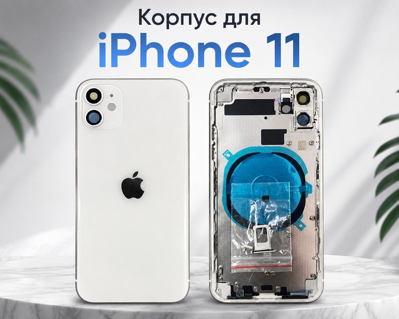 Корпус для iPhone 11 Белый Original — фото 1