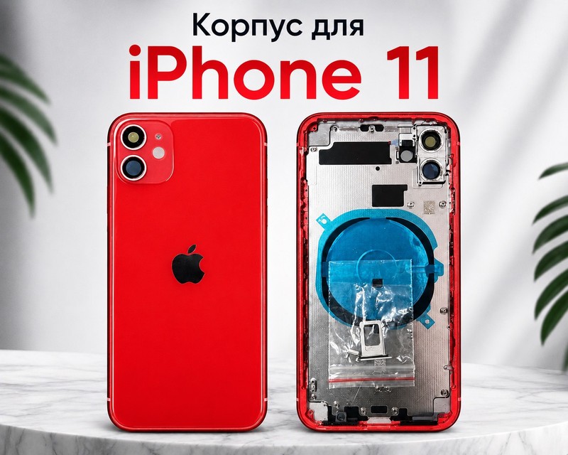 Корпус для iPhone 11 Красный Original — фото 1