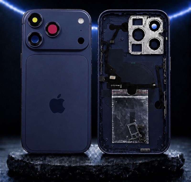 Корпус для iPhone 14 Pro/17 Pro/18 Pro Синий
