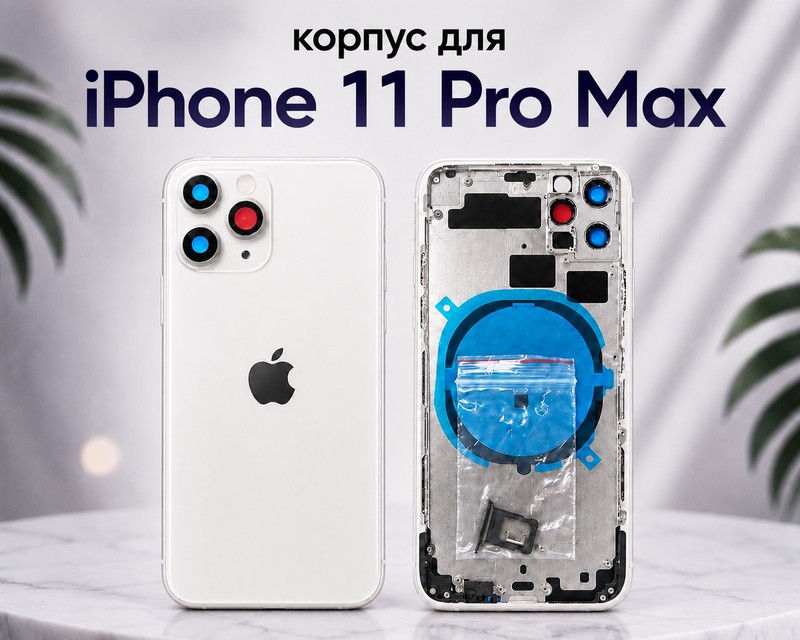 Корпус для iPhone 11 Pro Max Белый Original