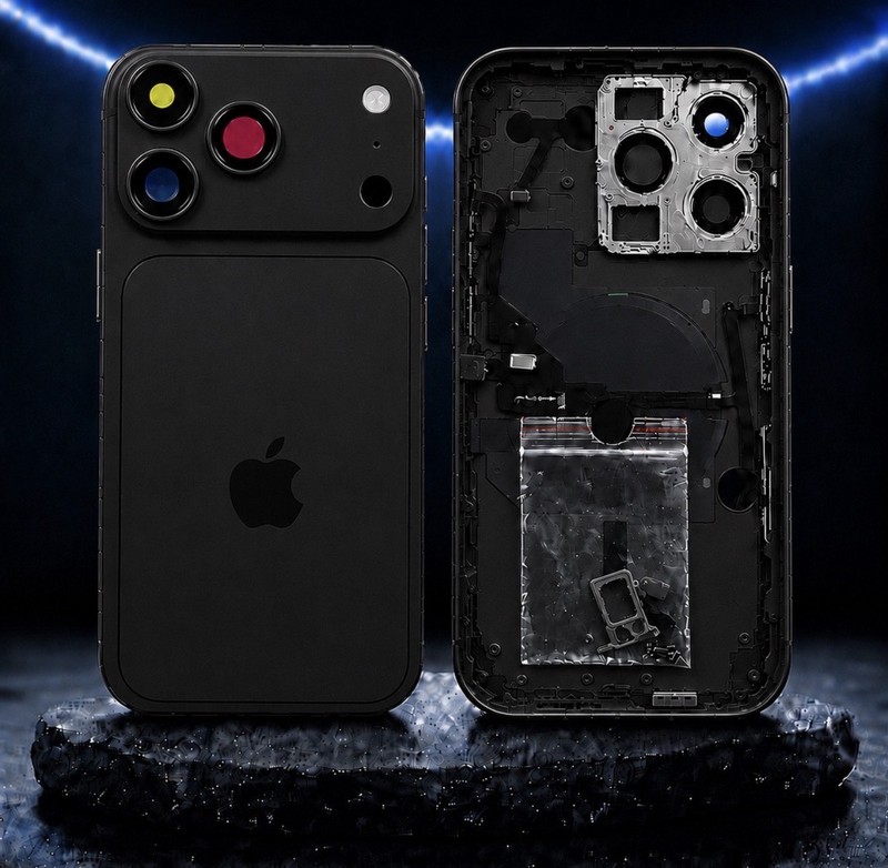 Корпус для iPhone 14 Pro/17 Pro/18 Pro Черный