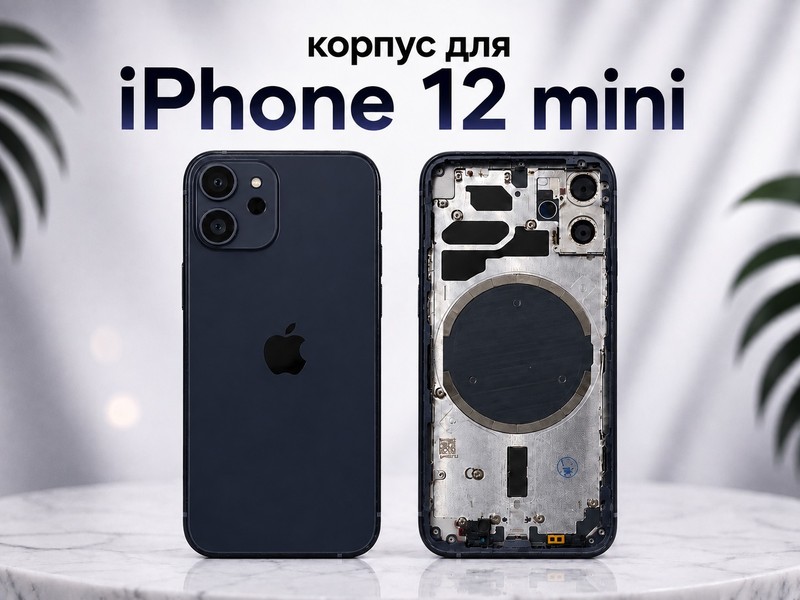 Корпус для iPhone 12 mini Синий Original