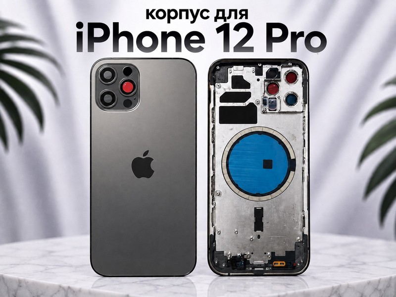 Корпус для iPhone 12 Pro Графитовый Original