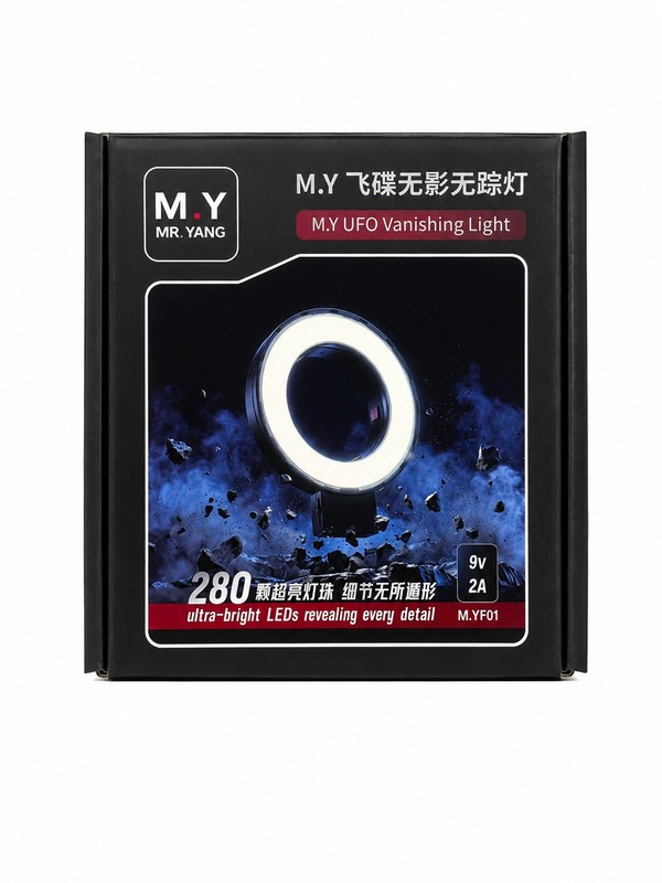 Подсветка на микроско Mr. Yang F01 UFO Visuon 280 LED яркая с охлаждением