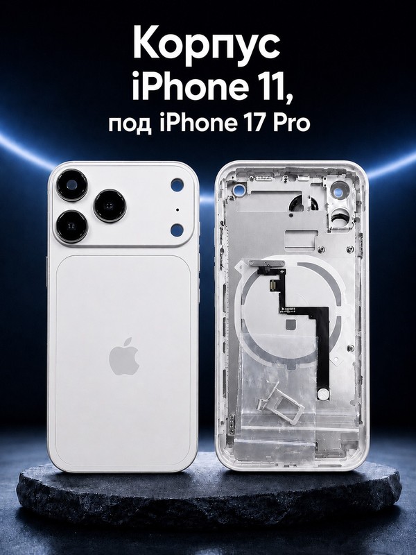 Корпус для iPhone 11/17Pro Белый — фото 1