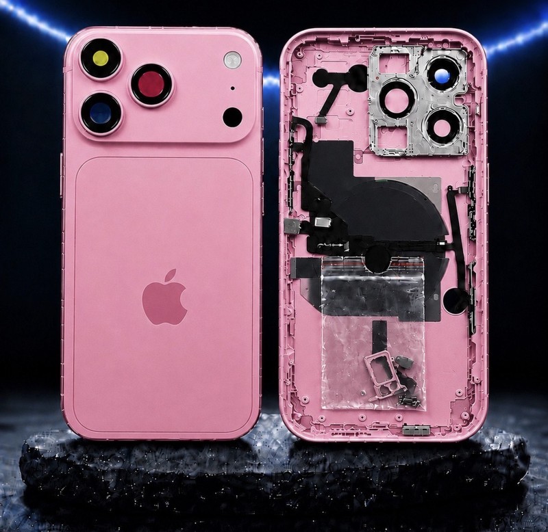 Корпус для iPhone 14 Pro/17 Pro/18 Pro Розовый